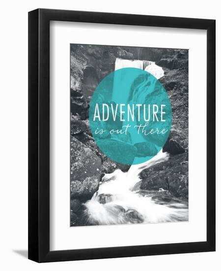 Adventure is Out There-Laura Marshall-Framed Art Print