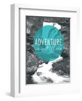 Adventure is Out There-Laura Marshall-Framed Art Print