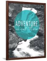 Adventure is Out There-Laura Marshall-Framed Art Print