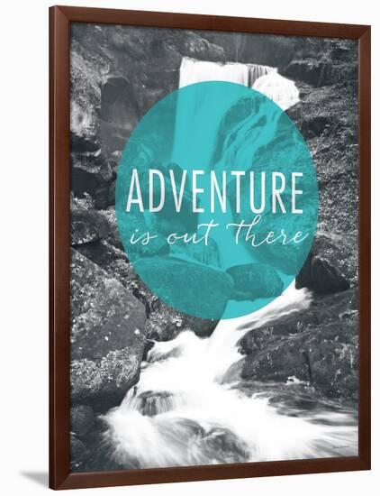 Adventure is Out There-Laura Marshall-Framed Art Print