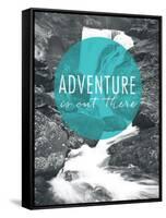 Adventure is Out There-Laura Marshall-Framed Stretched Canvas