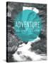 Adventure is Out There-Laura Marshall-Stretched Canvas