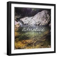 Adventure Is-Kimberly Glover-Framed Giclee Print