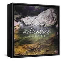 Adventure Is-Kimberly Glover-Framed Stretched Canvas