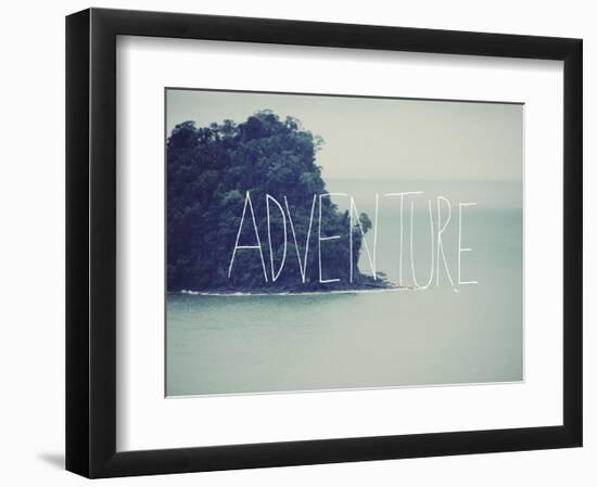 Adventure Island-Leah Flores-Framed Art Print