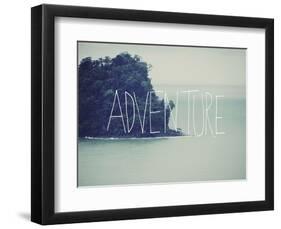 Adventure Island-Leah Flores-Framed Art Print