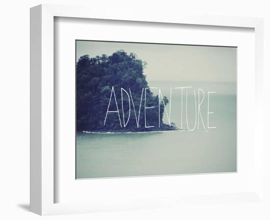 Adventure Island-Leah Flores-Framed Art Print