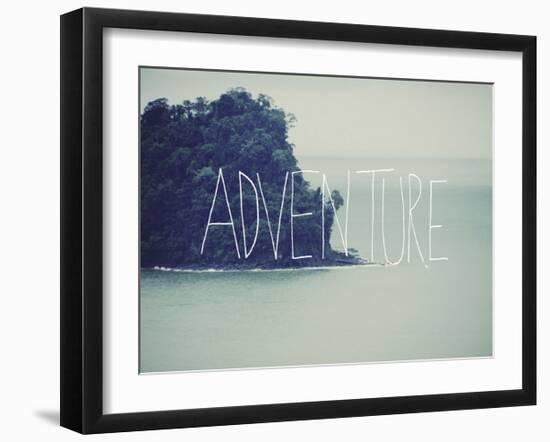 Adventure Island-Leah Flores-Framed Art Print