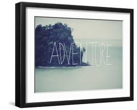 Adventure Island-Leah Flores-Framed Art Print