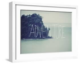 Adventure Island-Leah Flores-Framed Art Print