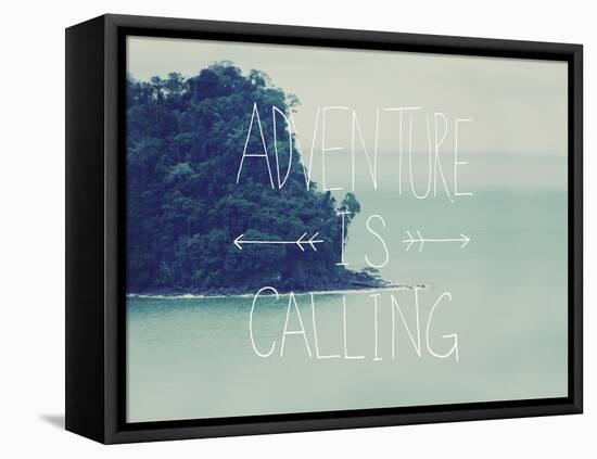 Adventure Island-Leah Flores-Framed Stretched Canvas