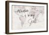 Adventure Map-Sd Graphics Studio-Framed Art Print