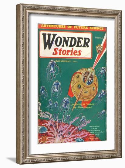 Adventure of Eros-Frank Paul-Framed Art Print