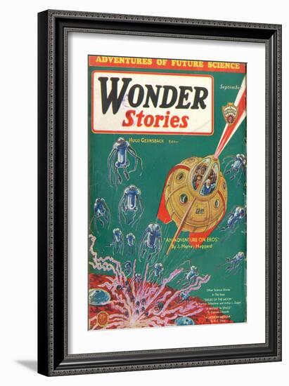 Adventure of Eros-Frank Paul-Framed Art Print