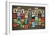 Adventure on Strings-Art Licensing Studio-Framed Giclee Print