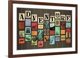 Adventure on Strings-Art Licensing Studio-Framed Giclee Print