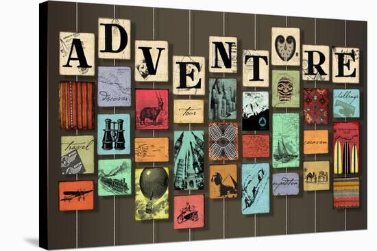 Adventure on Strings-Art Licensing Studio-Stretched Canvas