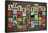 Adventure on Strings-Art Licensing Studio-Framed Stretched Canvas