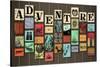 Adventure on Strings-Art Licensing Studio-Stretched Canvas