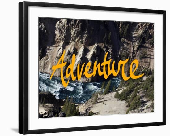 Adventure River-Leah Flores-Framed Giclee Print