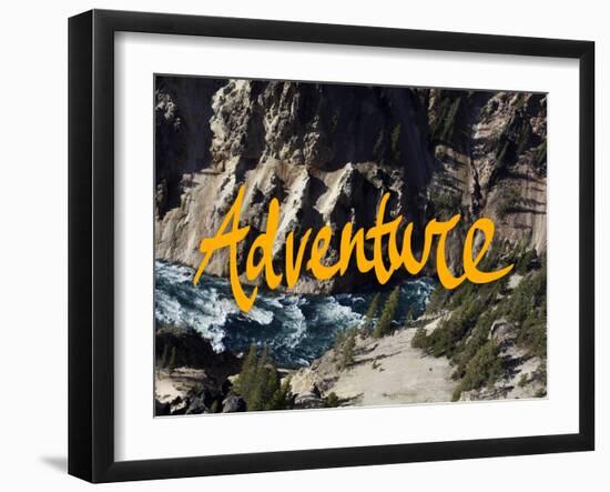 Adventure River-Leah Flores-Framed Giclee Print