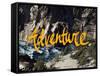 Adventure River-Leah Flores-Framed Stretched Canvas