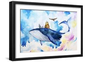 Adventure Time-Marc Allante-Framed Giclee Print