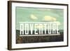 Adventure-Vintage Skies-Framed Giclee Print