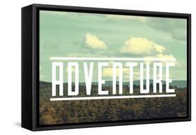 Adventure-Vintage Skies-Framed Stretched Canvas