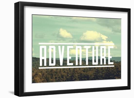 Adventure-Vintage Skies-Framed Giclee Print