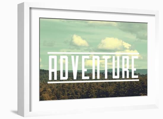 Adventure-Vintage Skies-Framed Giclee Print