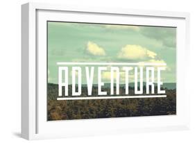 Adventure-Vintage Skies-Framed Giclee Print