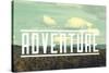 Adventure-Vintage Skies-Stretched Canvas