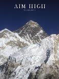 Aim High - Mt Everest-AdventureArt-Photographic Print