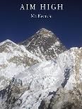 Aim High - Mt Everest Summit-AdventureArt-Framed Photographic Print