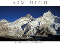 Aim High - Mt Everest-AdventureArt-Mounted Photographic Print