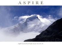 Aim High - Mt Everest Summit-AdventureArt-Framed Photographic Print
