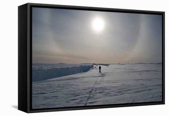 Adventures in Antarctica. Exploring the Wilderness-antantarctic-Framed Stretched Canvas