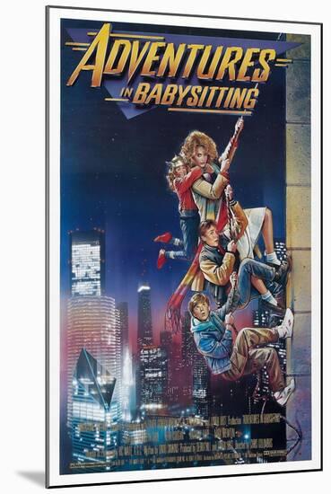 ADVENTURES IN BABYSITTING [1987], directed by CHRIS COLUMBUS.-null-Mounted Giclee Print