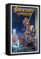 ADVENTURES IN BABYSITTING [1987], directed by CHRIS COLUMBUS.-null-Framed Stretched Canvas