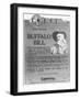 Adventures of Buffalo Bill Movie Advertisement-null-Framed Giclee Print