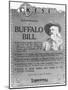 Adventures of Buffalo Bill Movie Advertisement-null-Mounted Giclee Print