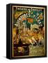 Adventures of Mr De Crac - French Circus Poster-null-Framed Stretched Canvas