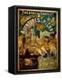 Adventures of Mr De Crac - French Circus Poster-null-Framed Stretched Canvas