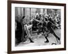 Adventures Of Robin Hood, Basil Rathbone, Errol Flynn, 1938-null-Framed Photo