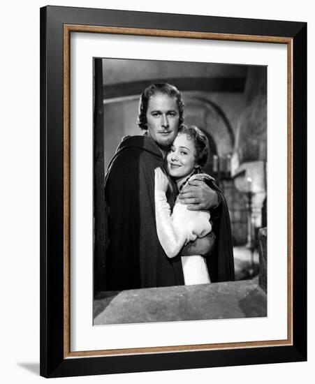 Adventures Of Robin Hood, Errol Flynn, Olivia De Havilland, 1938-null-Framed Photo