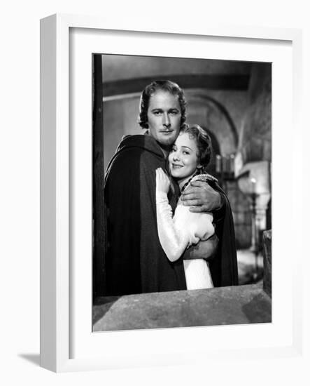 Adventures Of Robin Hood, Errol Flynn, Olivia De Havilland, 1938-null-Framed Photo