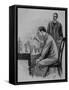 Adventures of Sherlock Holmes in the Strand Magazine, The Adventure of the Naval Treaty-null-Framed Stretched Canvas