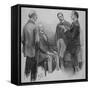 Adventures of Sherlock Holmes in the Strand Magazine, The Adventure of the Reigate Squire-null-Framed Stretched Canvas