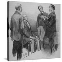 Adventures of Sherlock Holmes in the Strand Magazine, The Adventure of the Reigate Squire-null-Stretched Canvas